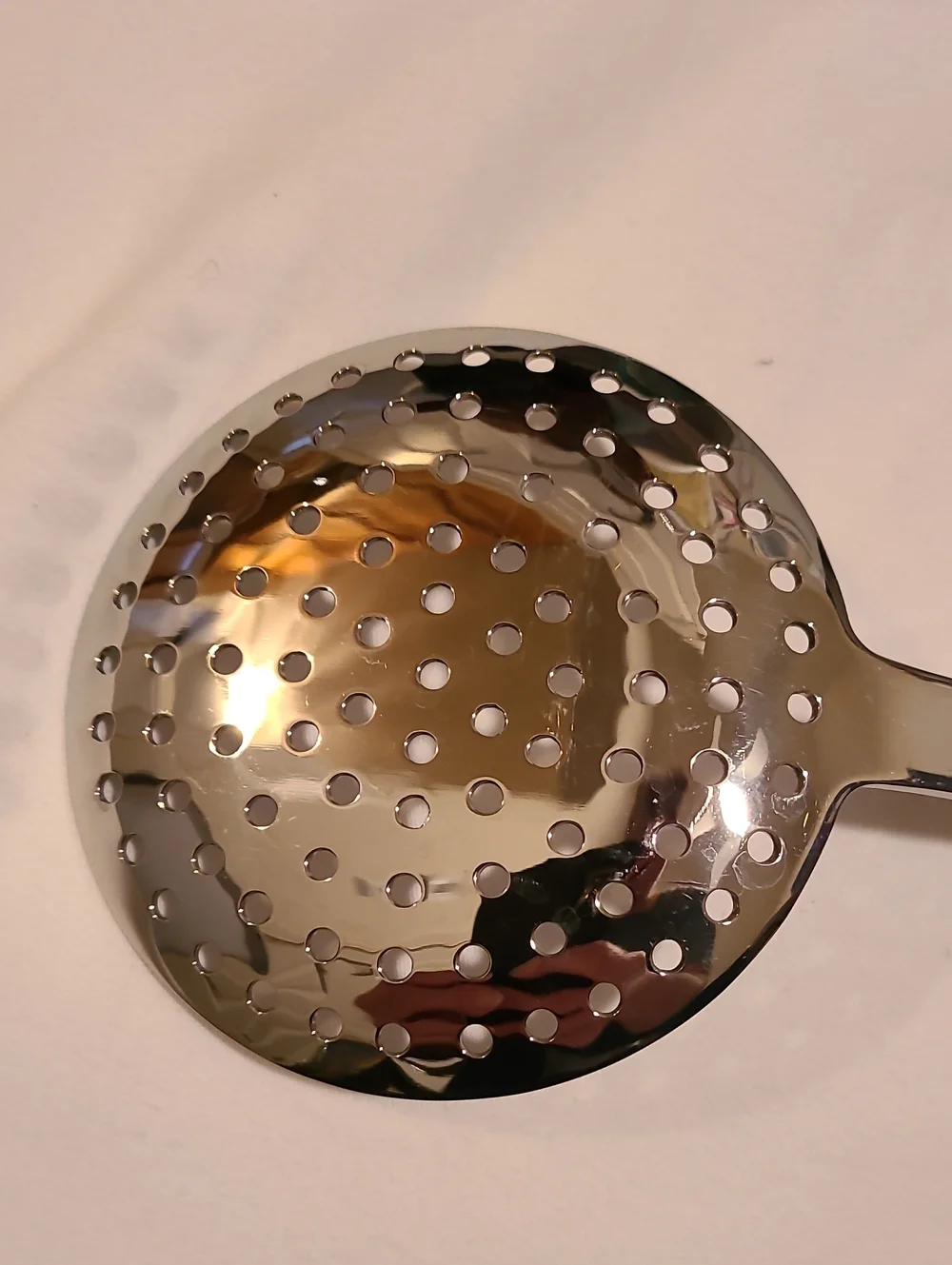 All-Clad Stainless Steel Skimmer 13-inch For Straining Stocks Soup Liquid